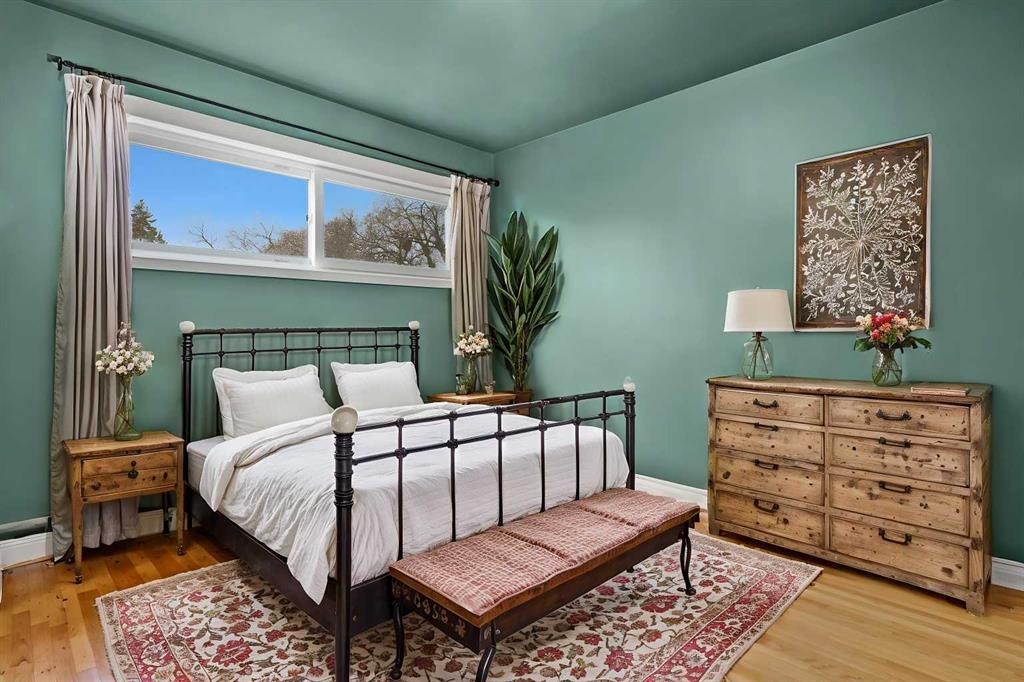 67 Hooke Road Sw, Calgary, AB - Indoor Photo Showing Bedroom