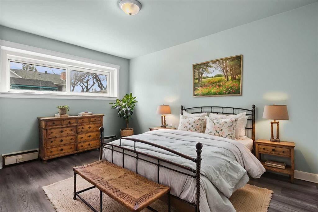 67 Hooke Road Sw, Calgary, AB - Indoor Photo Showing Bedroom