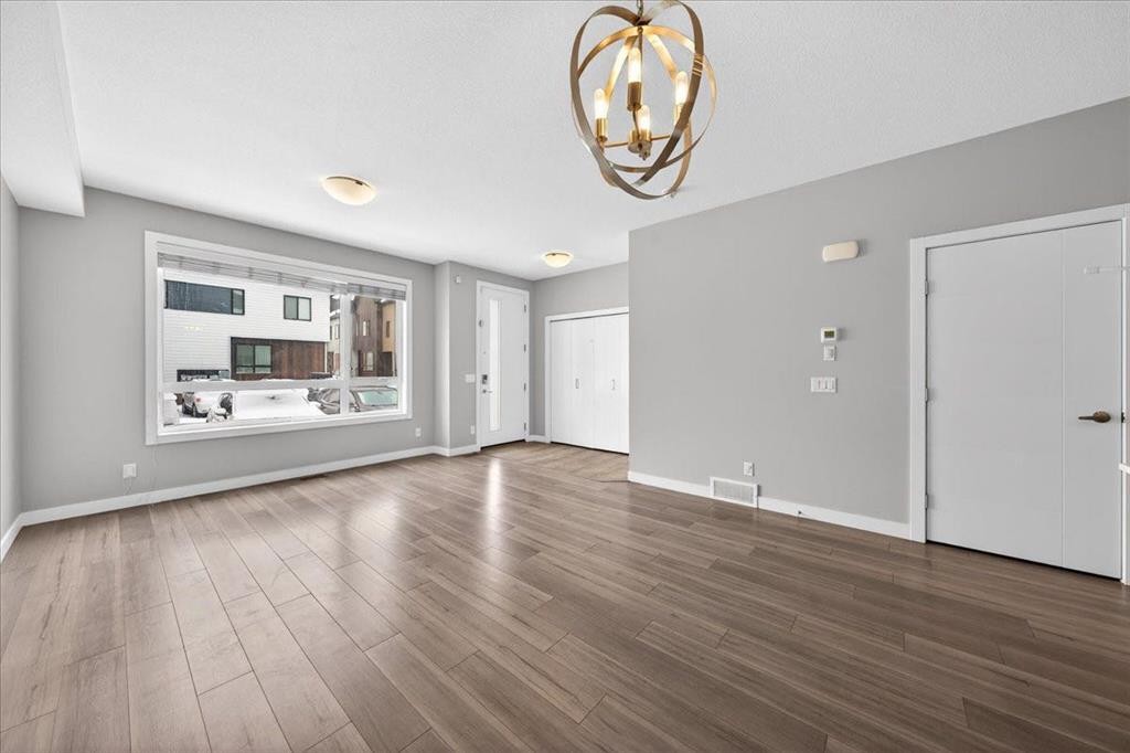 123-123 Redstone Crescent Ne, Calgary, AB - Indoor Photo Showing Living Room