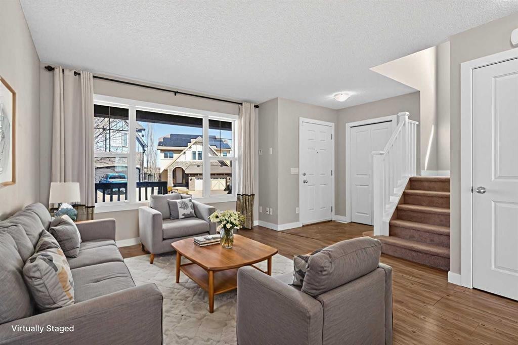 43 Sage Hill Way Nw, Calgary, AB - Indoor Photo Showing Living Room
