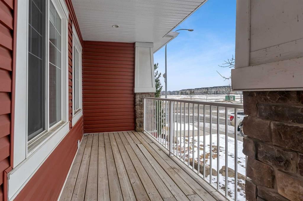 9 Redstone Common Ne, Calgary, AB - Outdoor With Deck Patio Veranda With Exterior