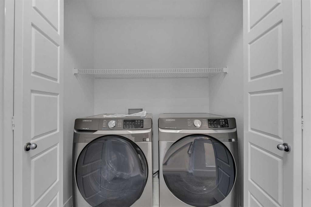 9 Redstone Common Ne, Calgary, AB - Indoor Photo Showing Laundry Room