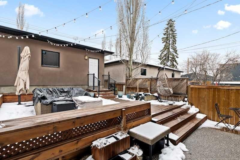 3917 16 Street Sw, Calgary, AB - Outdoor With Deck Patio Veranda
