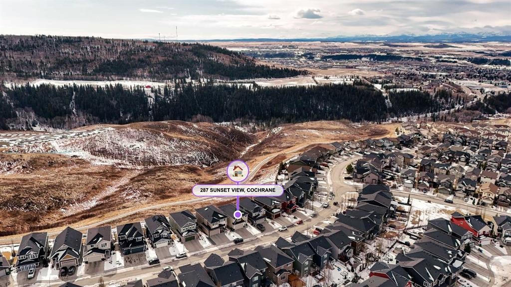 287 Sunset View, Cochrane, AB - Outdoor With View
