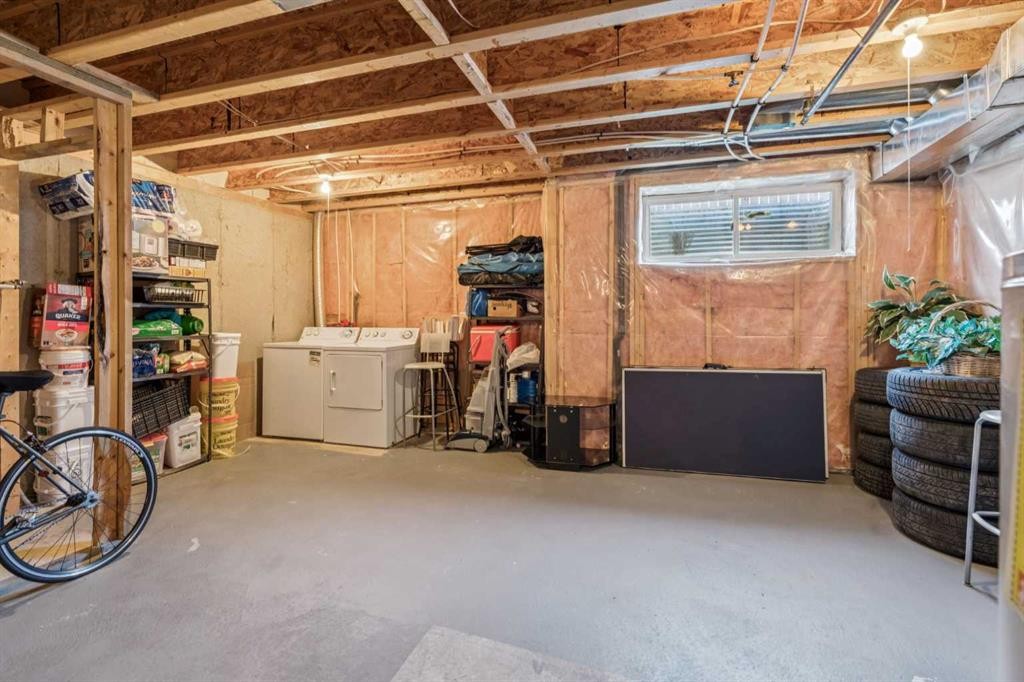 110 Eversyde Common Sw, Calgary, AB - Indoor Photo Showing Basement