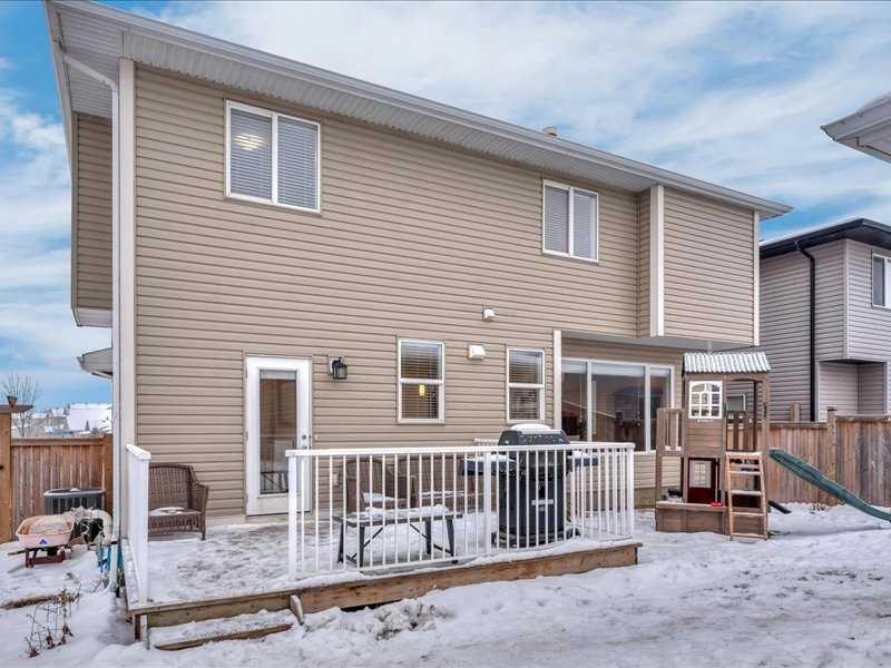201 Rainbow Falls Glen, Chestermere, AB - Outdoor With Deck Patio Veranda With Exterior
