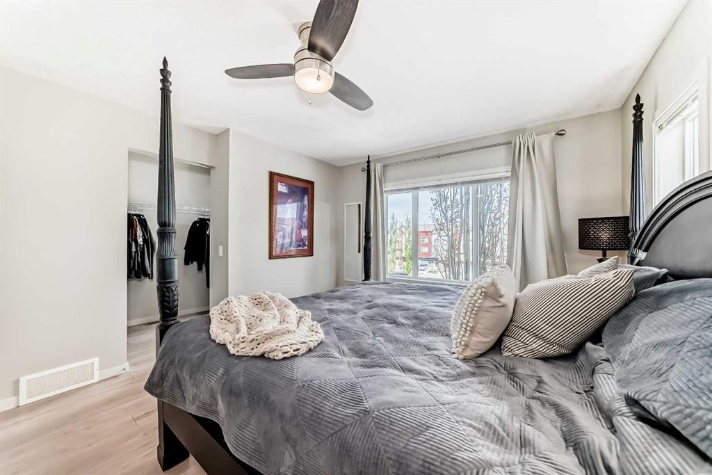 113 Copperpond Row Se, Calgary, AB - Indoor Photo Showing Bedroom