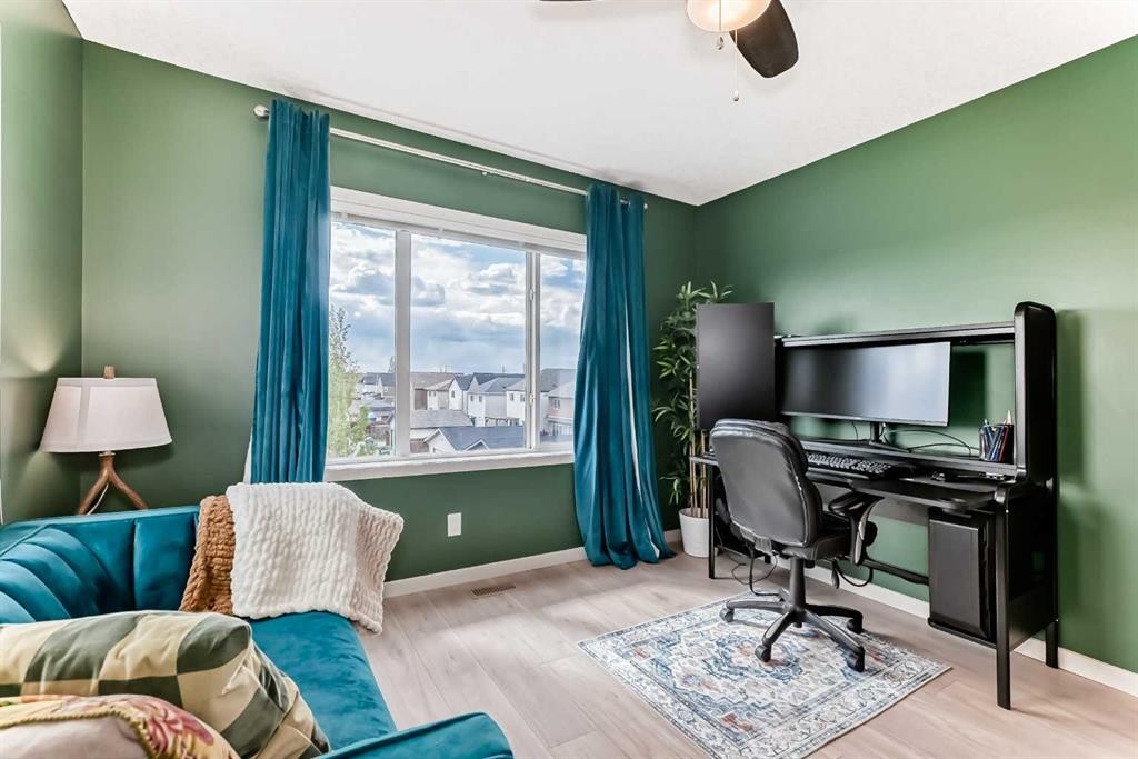 113 Copperpond Row Se, Calgary, AB - Indoor Photo Showing Office