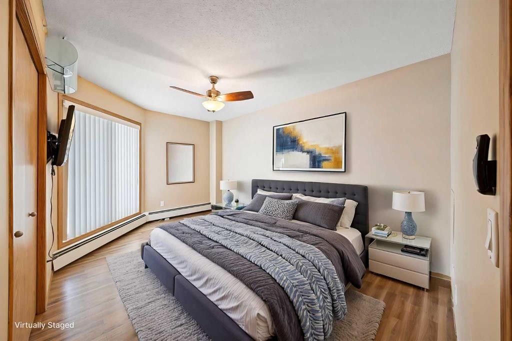 310-11 Somervale View Sw, Calgary, AB - Indoor Photo Showing Bedroom
