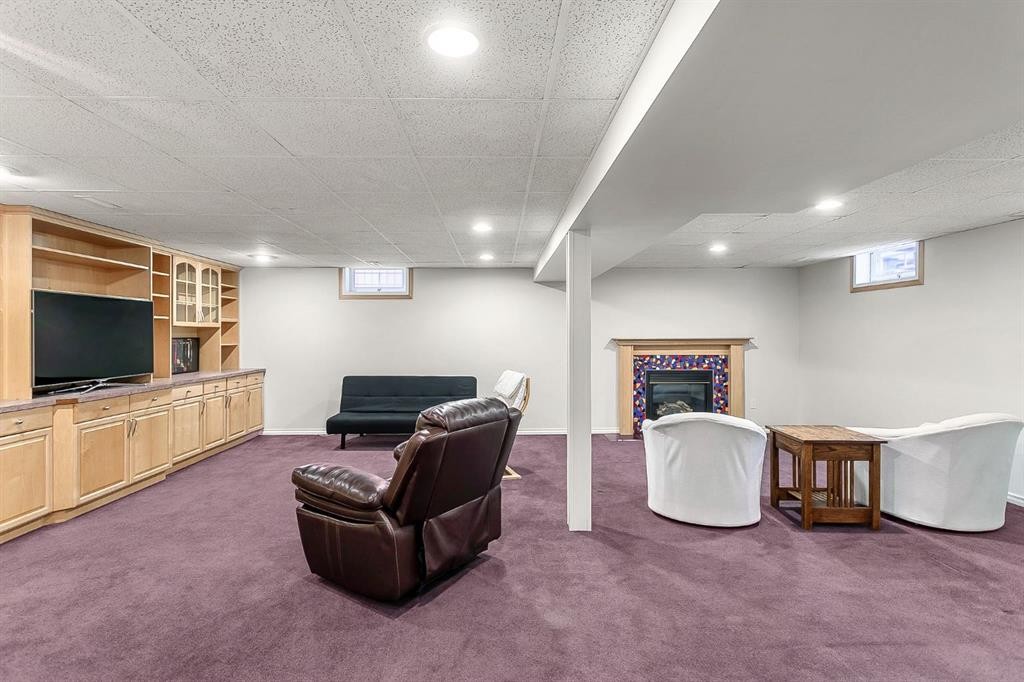 75 Woodacres Crescent Sw, Calgary, AB - Indoor Photo Showing Basement