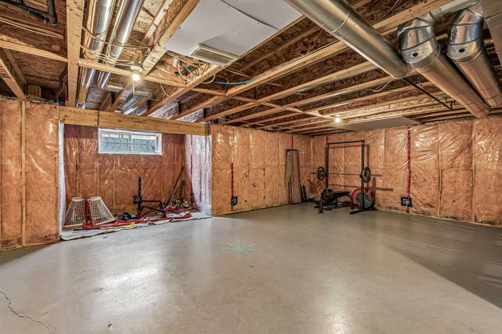 12 Mahogany Heath Se, Calgary, AB - Indoor Photo Showing Basement