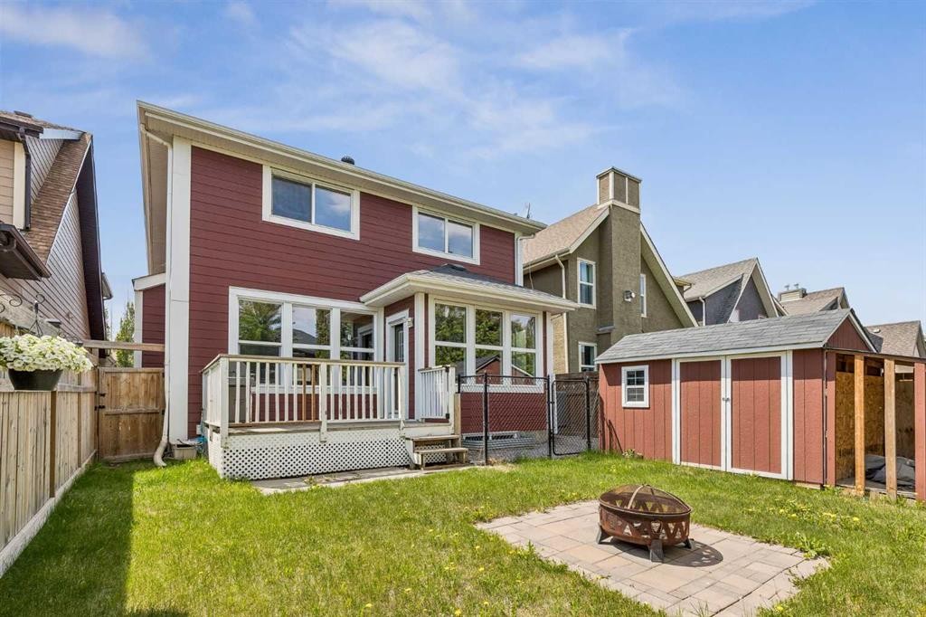 12 Mahogany Heath Se, Calgary, AB - Outdoor With Deck Patio Veranda