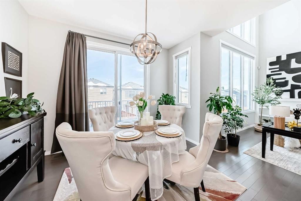 64 Nolancrest Manor Nw, Calgary, AB - Indoor Photo Showing Dining Room