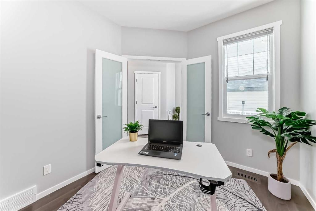 64 Nolancrest Manor Nw, Calgary, AB - Indoor Photo Showing Office