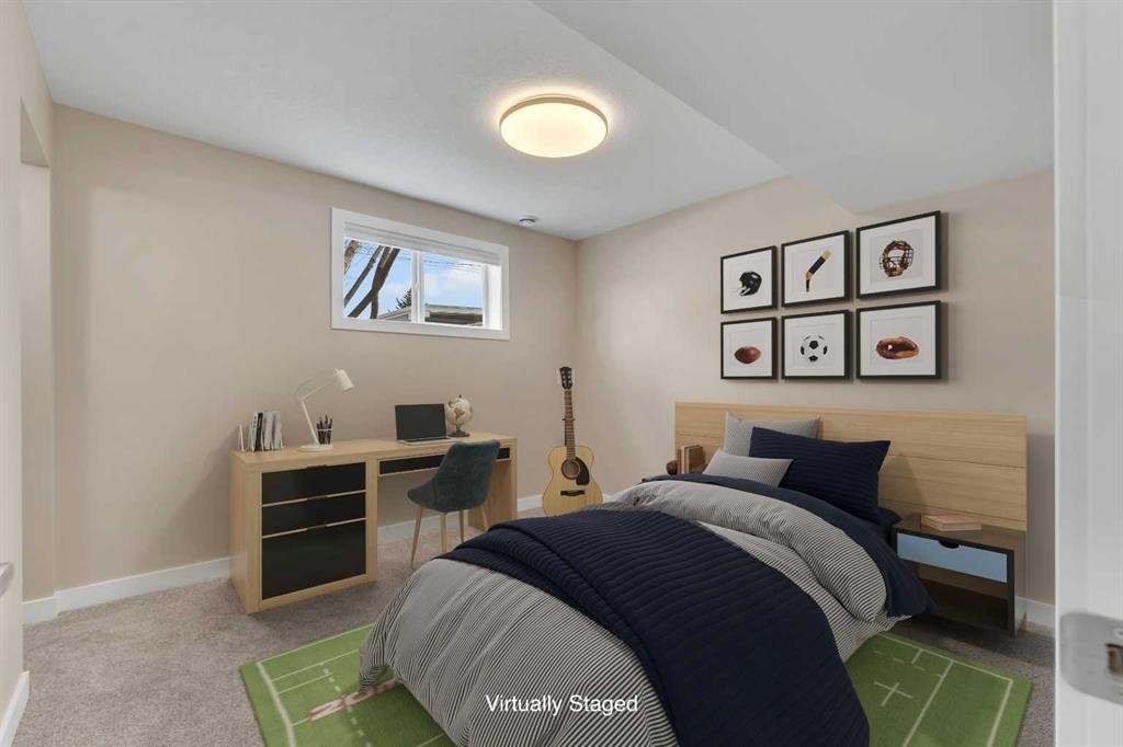 221 Madeira Crescent Ne, Calgary, AB - Indoor Photo Showing Bedroom