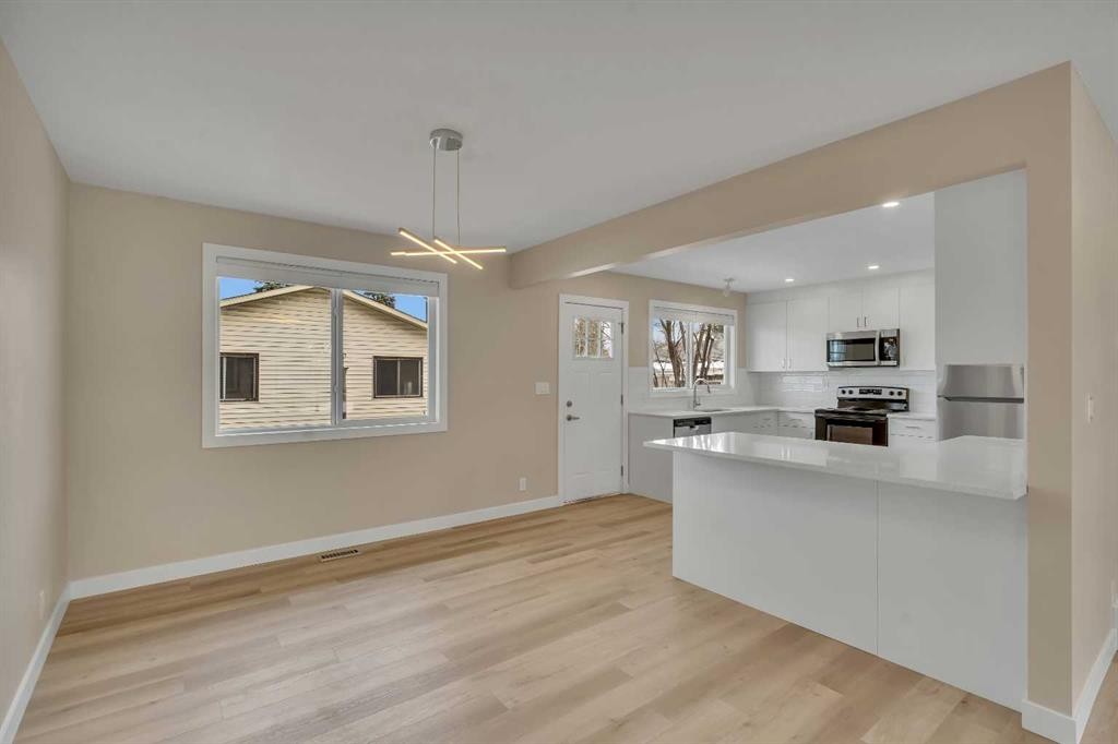 221 Madeira Crescent Ne, Calgary, AB - Indoor Photo Showing Kitchen