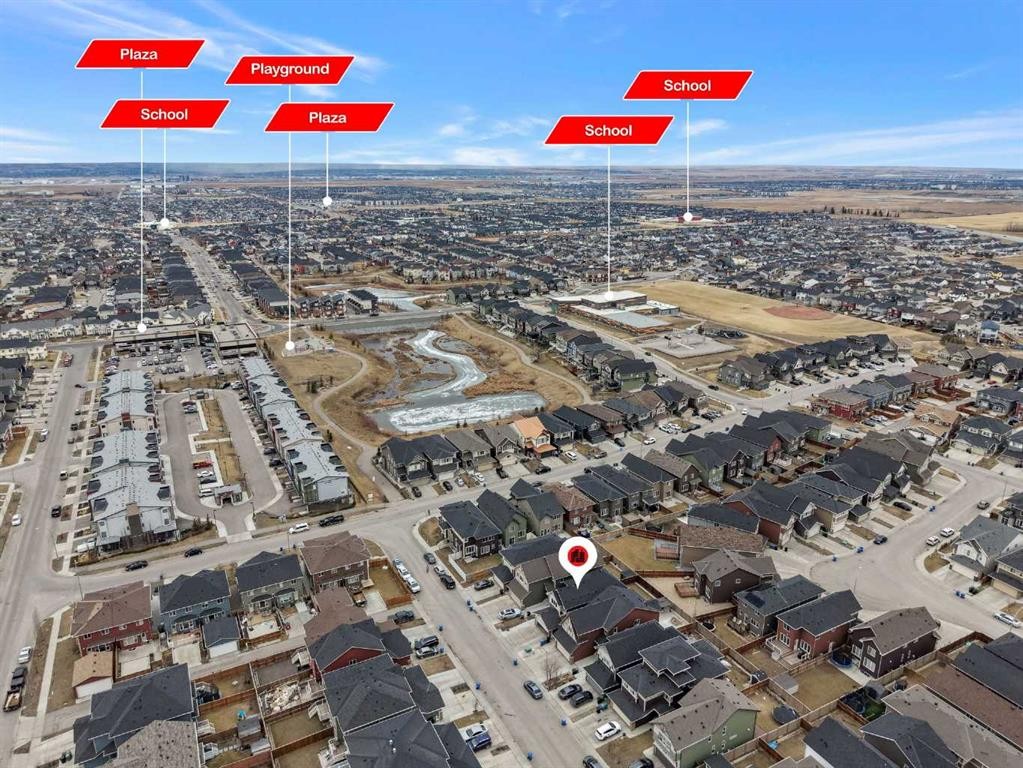 28 Saddlelake Common Ne, Calgary, AB - Outdoor With View
