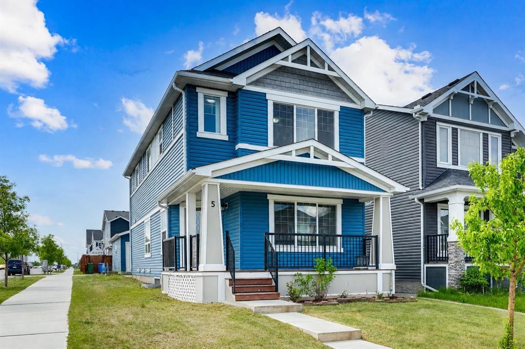 5 Red Embers Row Ne, Calgary, AB - Outdoor With Facade