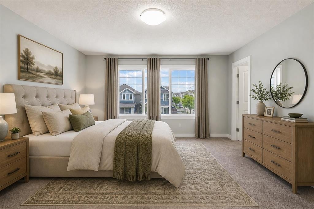 5 Red Embers Row Ne, Calgary, AB - Indoor Photo Showing Bedroom