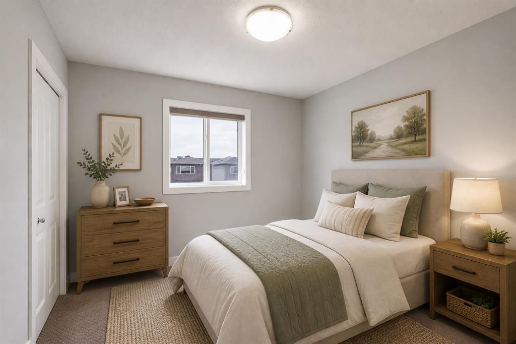 5 Red Embers Row Ne, Calgary, AB - Indoor Photo Showing Bedroom