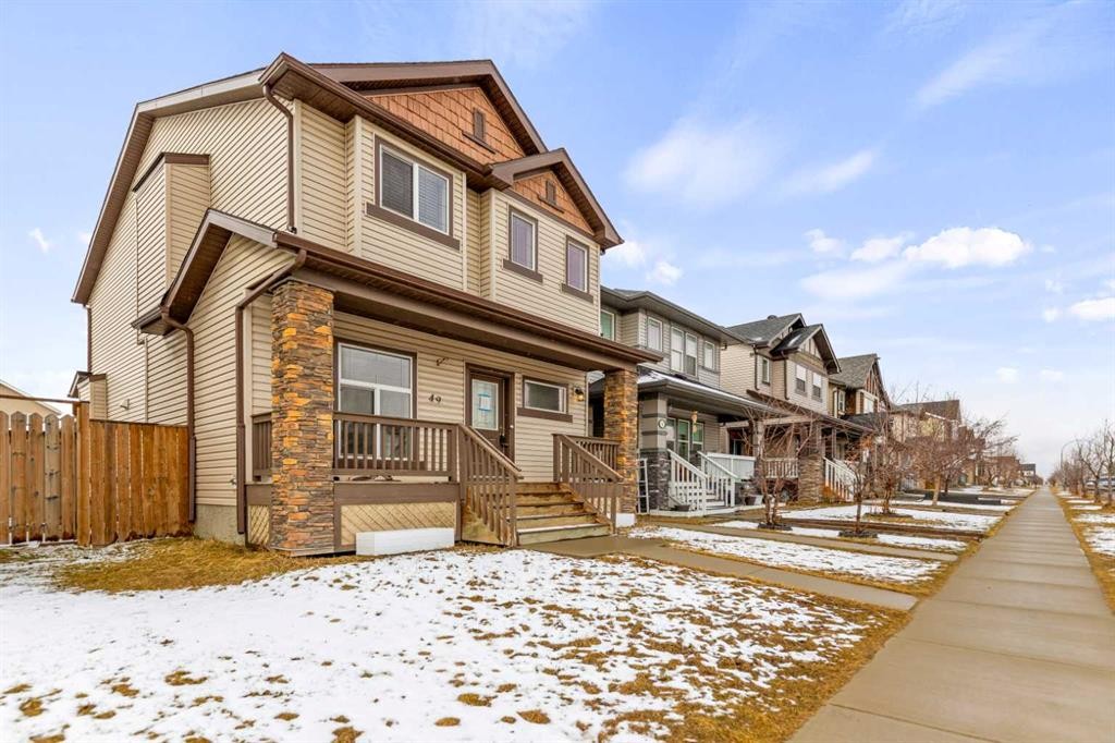 49 Skyview Ranch Boulevard Ne, Calgary, AB - Outdoor With Deck Patio Veranda