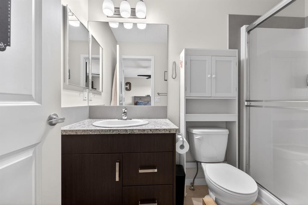 23 Belgian Link, Cochrane, AB - Indoor Photo Showing Bathroom