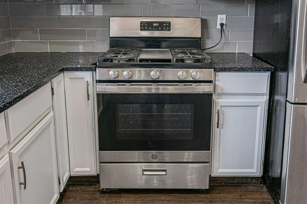64 Castledale Crescent Ne, Calgary, AB - Indoor Photo Showing Kitchen With Stainless Steel Kitchen With Upgraded Kitchen