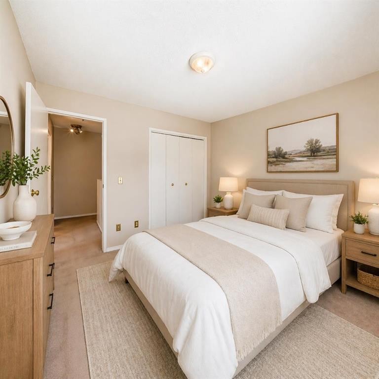 45-2727 Rundleson Road Ne, Calgary, AB - Indoor Photo Showing Bedroom