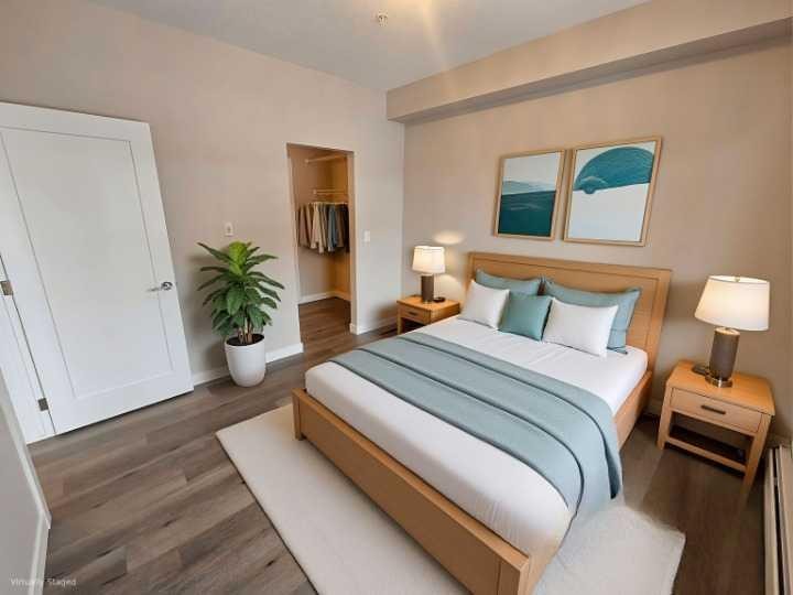 217-30 Walgrove Walk Se, Calgary, AB - Indoor Photo Showing Bedroom