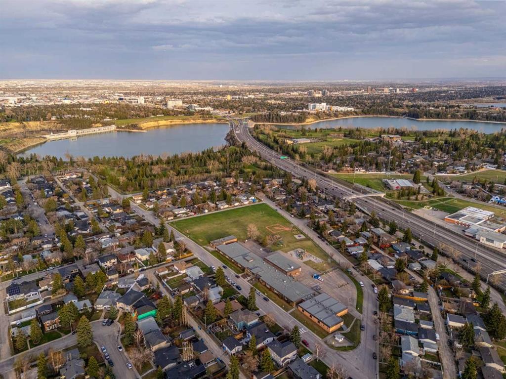 2328 58 Avenue Sw, Calgary, AB - Outdoor With Body Of Water With View