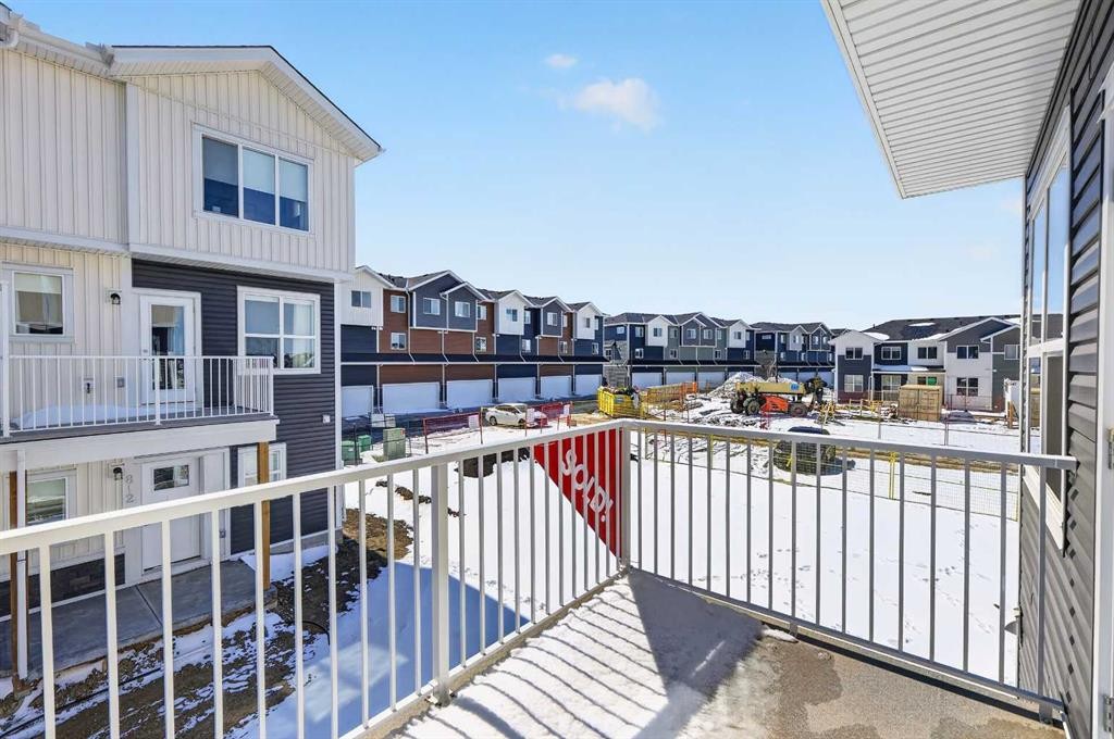 828-132 Red Embers Link Ne, Calgary, AB - Outdoor With Balcony
