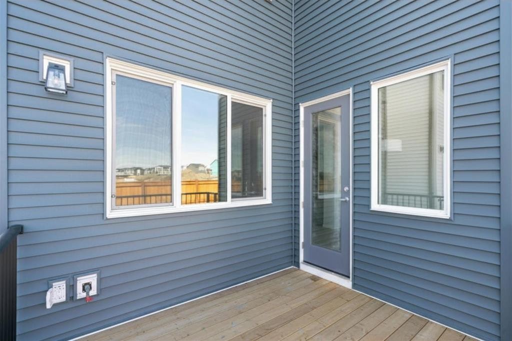 623 Buffaloberry Manor Se, Calgary, AB - Outdoor With Deck Patio Veranda With Exterior