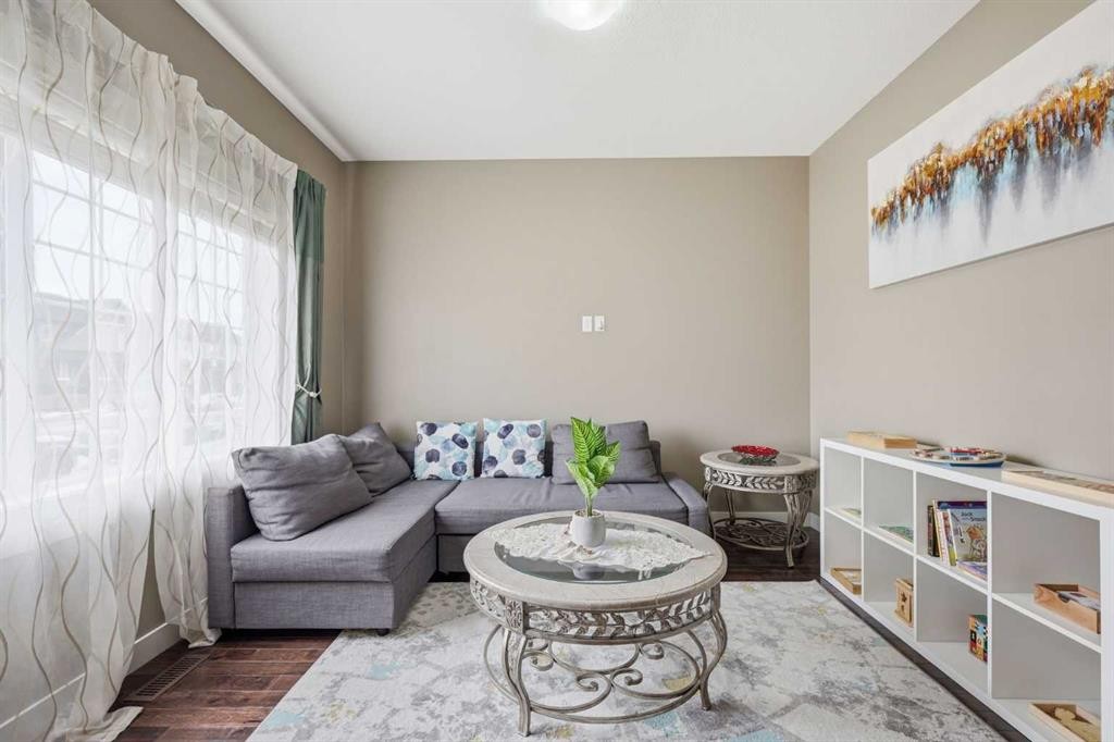 338 Skyview Ranch Road Ne, Calgary, AB - Indoor Photo Showing Living Room
