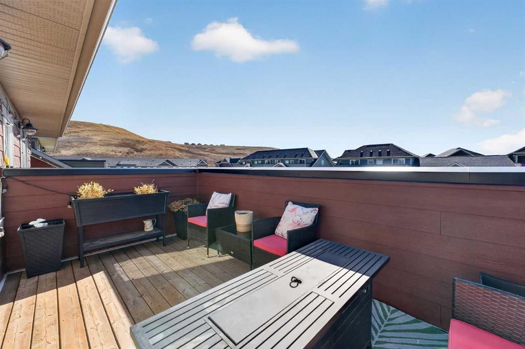 340 Cranbrook Square Se, Calgary, AB - Outdoor With Deck Patio Veranda With Exterior