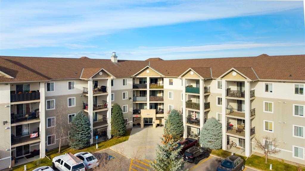 1406-12 Cimarron Common, Okotoks, AB - Outdoor With Balcony With Facade