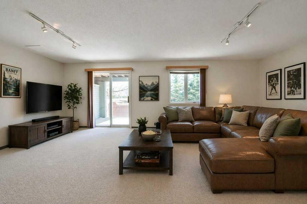 184 Valley Ridge Heights Nw, Calgary, AB - Indoor Photo Showing Living Room