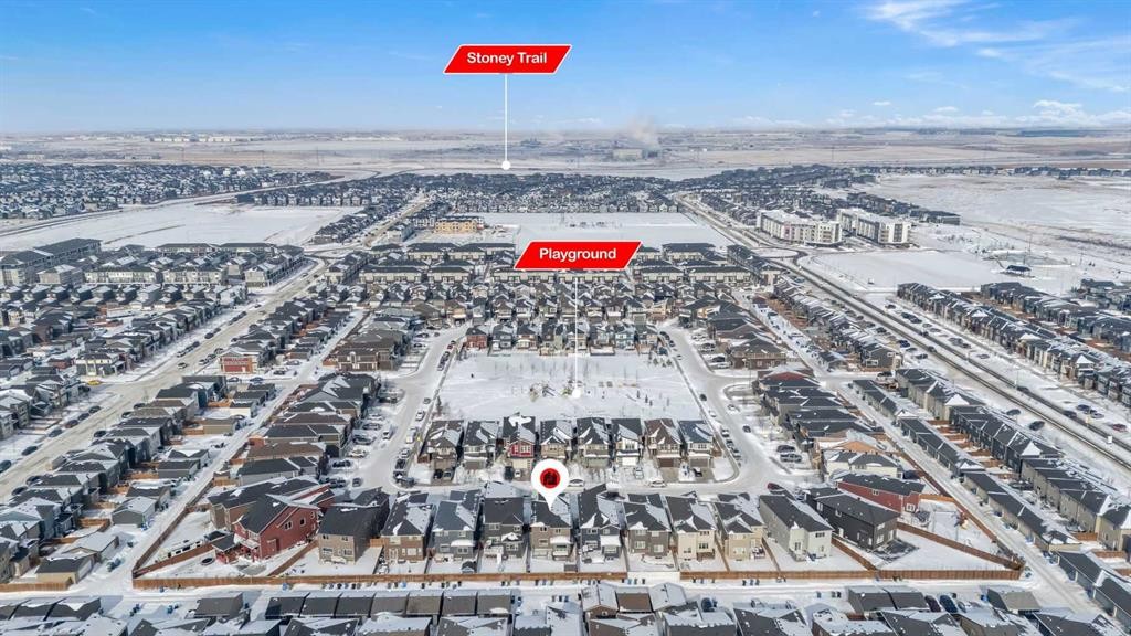 188 Cornerstone Circle Ne, Calgary, AB - Outdoor With View