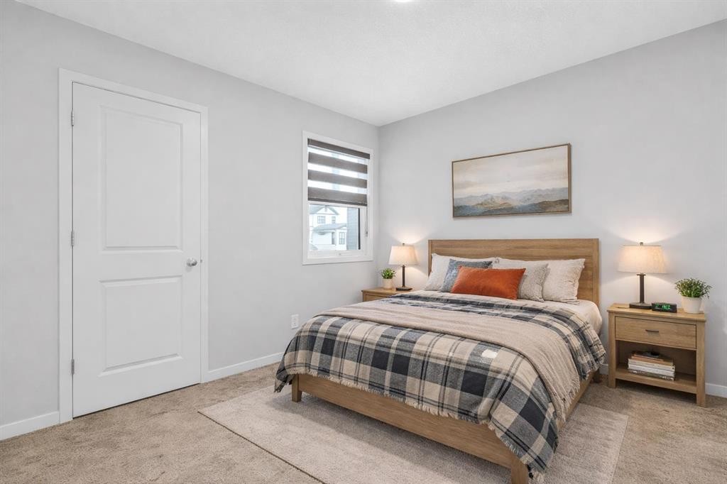 312 Edith Place Nw, Calgary, AB - Indoor Photo Showing Bedroom
