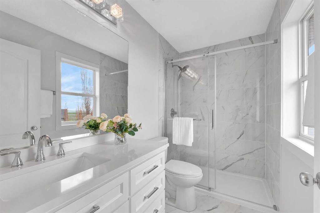 214 Royal Birch View Nw, Calgary, AB - Indoor Photo Showing Bathroom