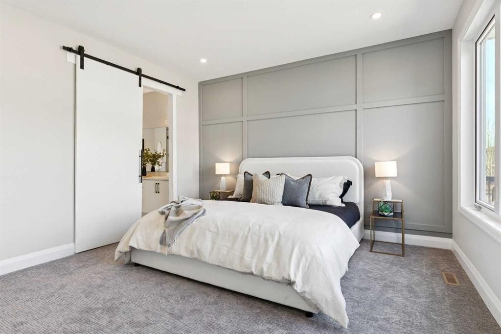96 Cranbrook Way Se, Calgary, AB - Indoor Photo Showing Bedroom