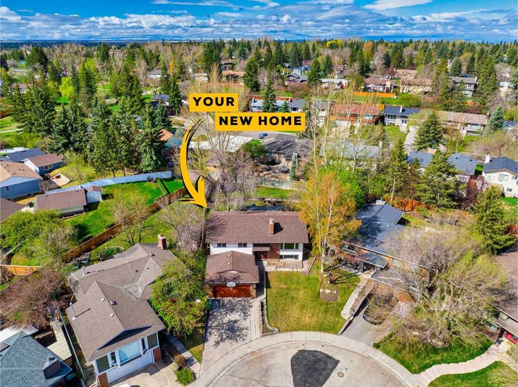227 Cantrell Place Sw, Calgary, AB - Outdoor With View