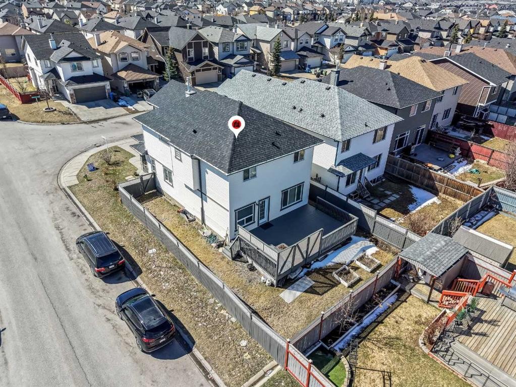 149 Saddlecrest Green Ne, Calgary, AB - Outdoor With Deck Patio Veranda