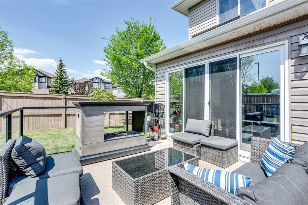 403 Morningside Way Sw, Airdrie, AB - Outdoor With Deck Patio Veranda With Exterior