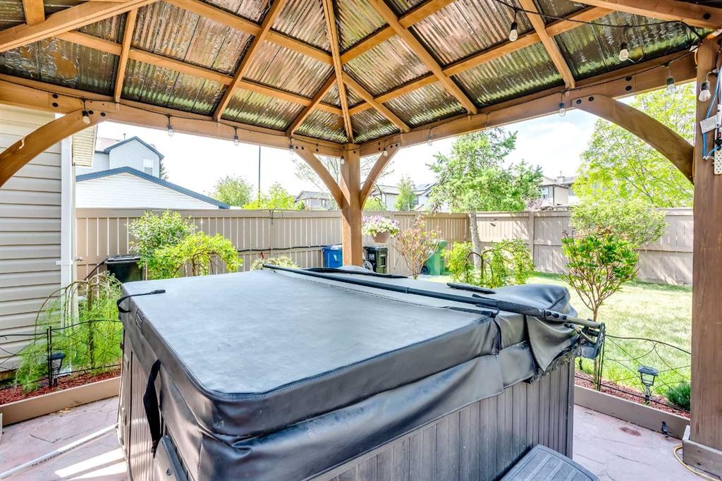 403 Morningside Way Sw, Airdrie, AB - Outdoor With Deck Patio Veranda With Exterior