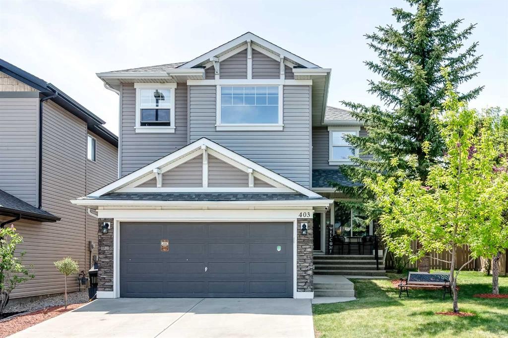 403 Morningside Way Sw, Airdrie, AB - Outdoor With Exterior