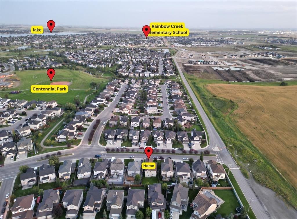 393 Windermere Drive, Chestermere, AB - Outdoor With View