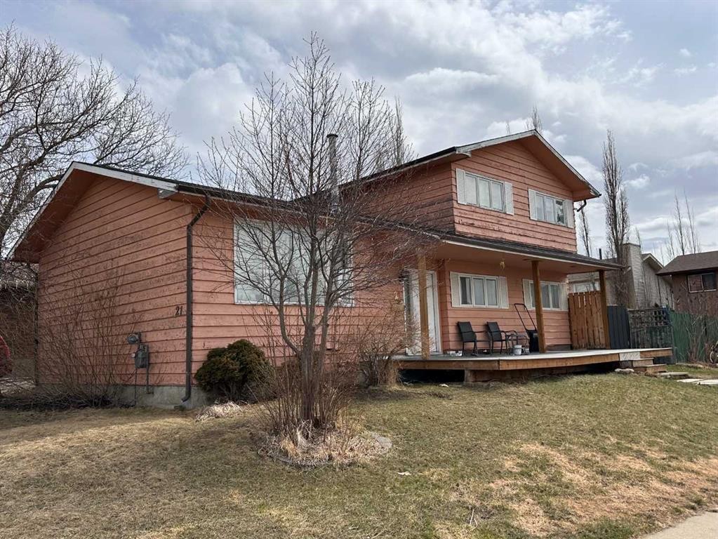 21 Ridgegate Way Sw, Airdrie, AB - Outdoor With Deck Patio Veranda