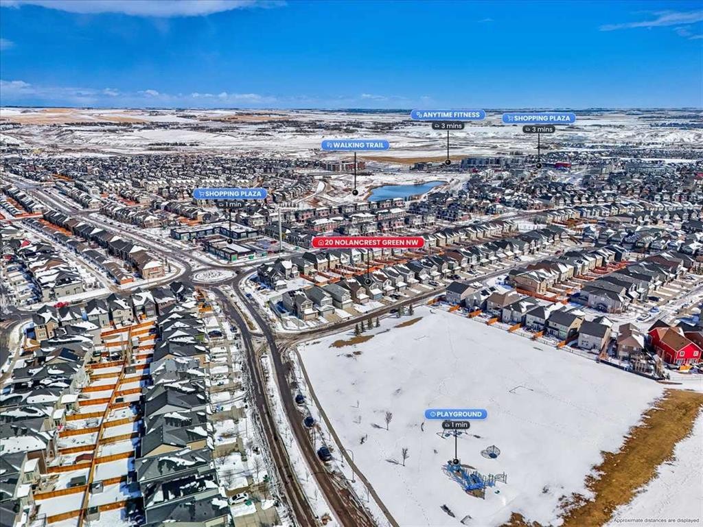 20 Nolancrest Green Nw, Calgary, AB - Outdoor With View