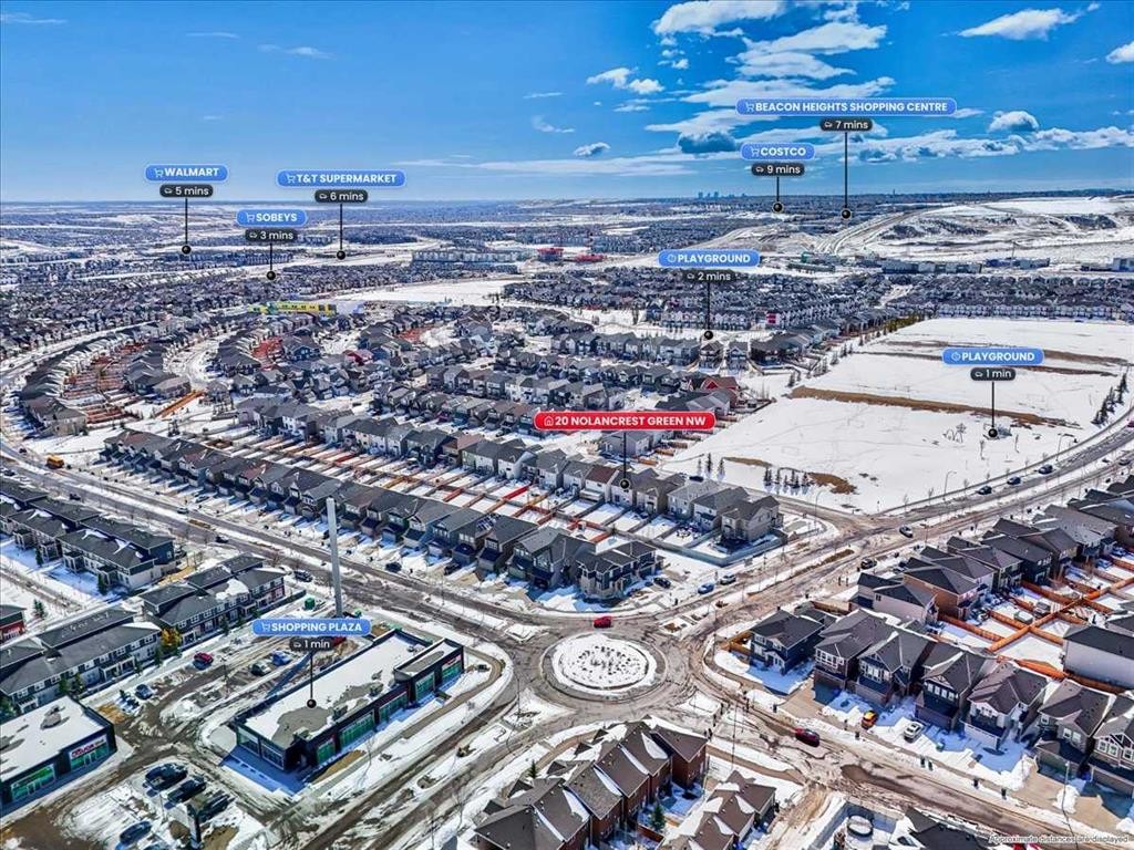 20 Nolancrest Green Nw, Calgary, AB - Outdoor With View
