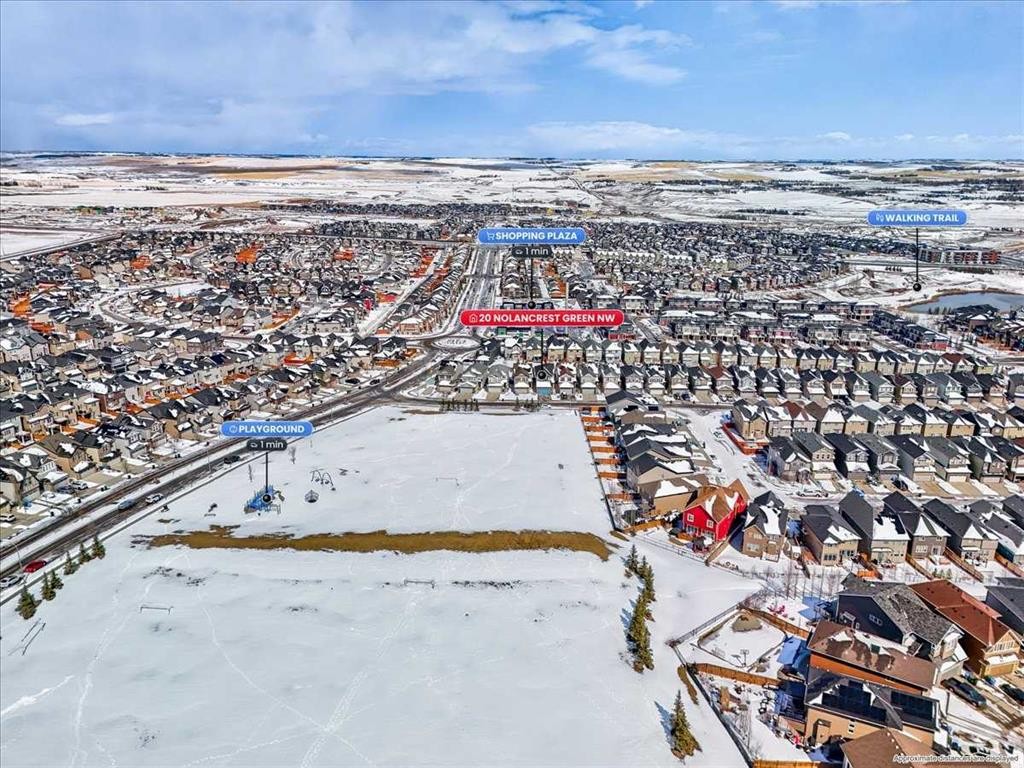 20 Nolancrest Green Nw, Calgary, AB - Outdoor With View